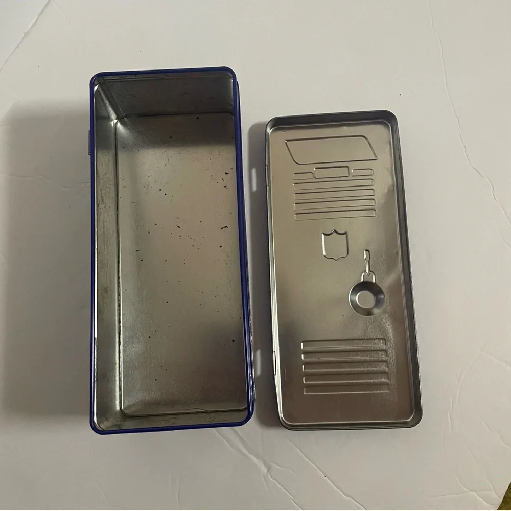 Snickers Blue NFL Tin Locker Box